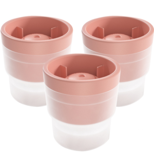 Pink Balls - Set of 3 Pink Frozen Ice Ball Molds